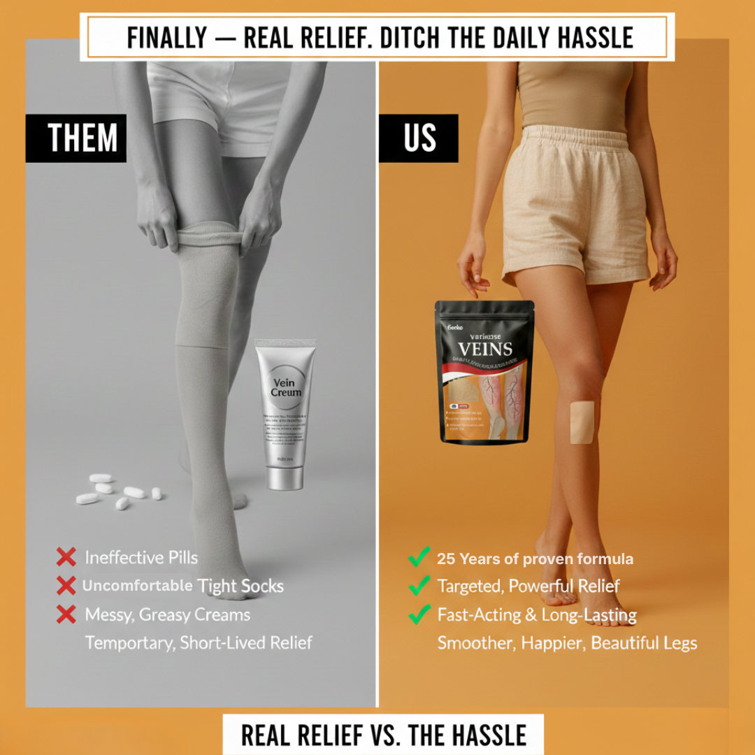 Silvralab Spider & Varicose Vein Patches | Natural Herbal Therapy for Swelling, Fatigue & Vein Health