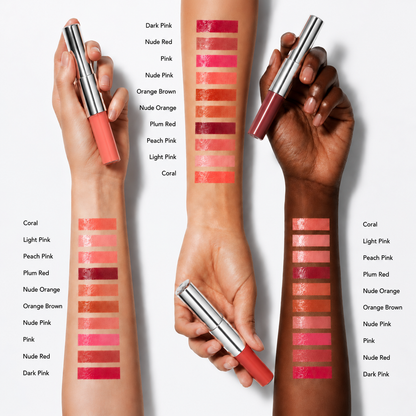 Silvralab Dual-Tone Dual-Ended Liquid Lipstick, Matte & Gloss Two-Tip Lip Color