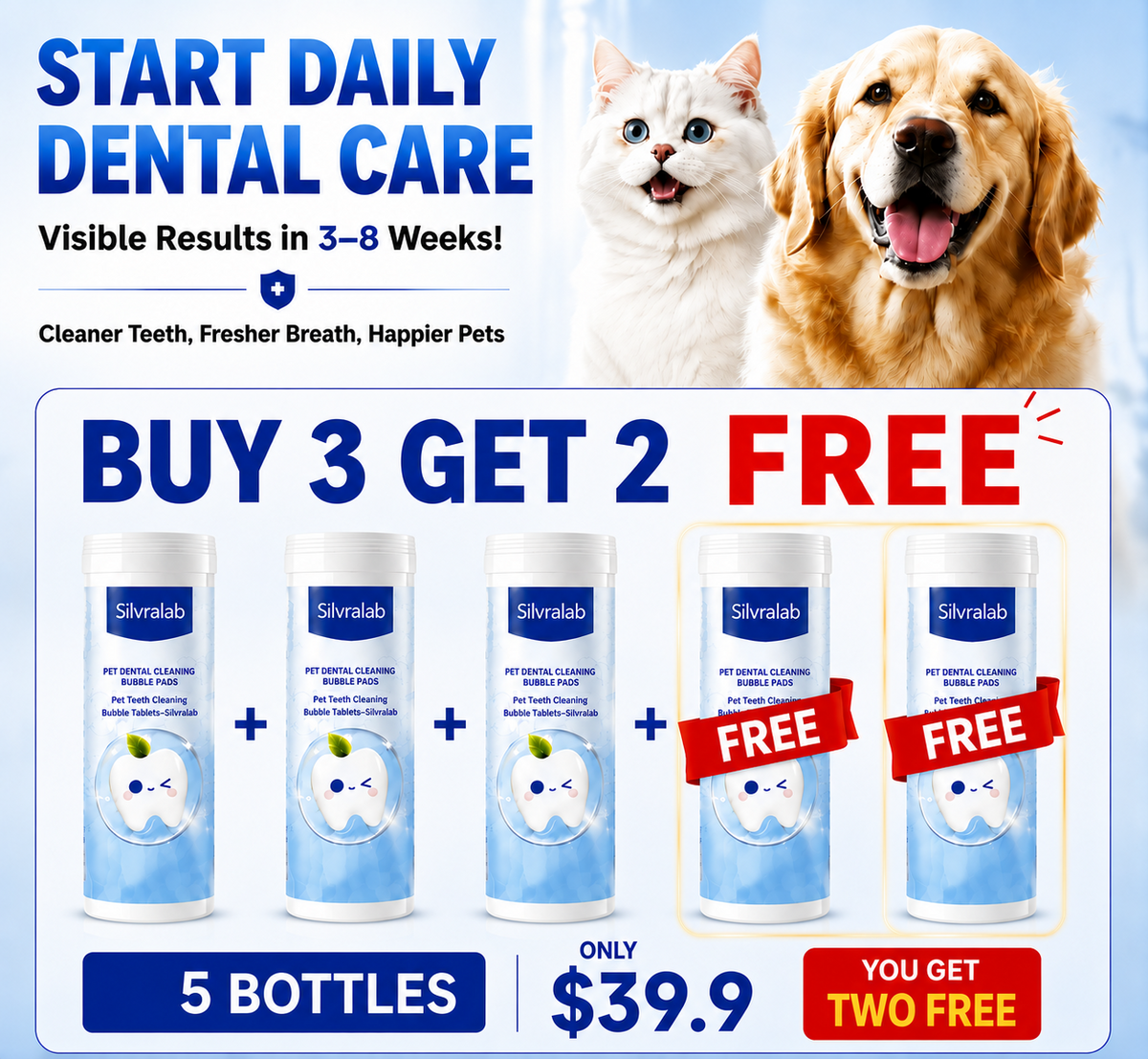 Your Pet Can't Tell You Their Mouth Hurts — But You Can Help With Simple Daily Dental Care