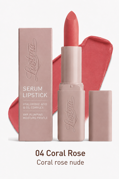 💋Lustvva™ Serum Lipstick  Skincare-Infused Color for Softer, Fuller-Looking Lips