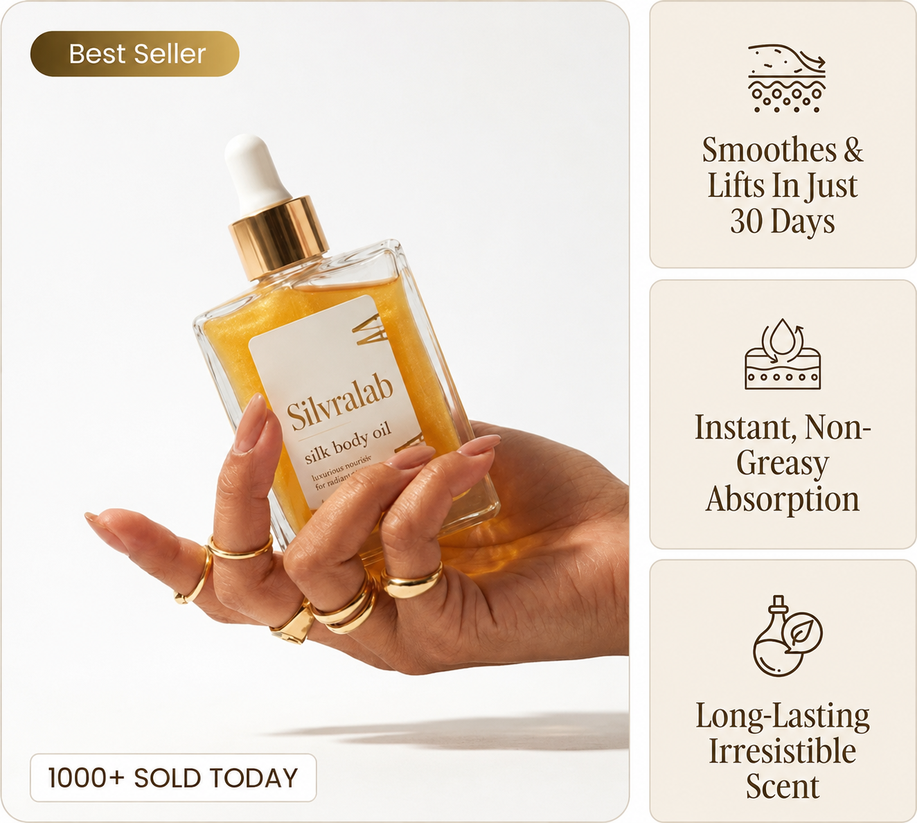 Silvralab® Silk Body Oil