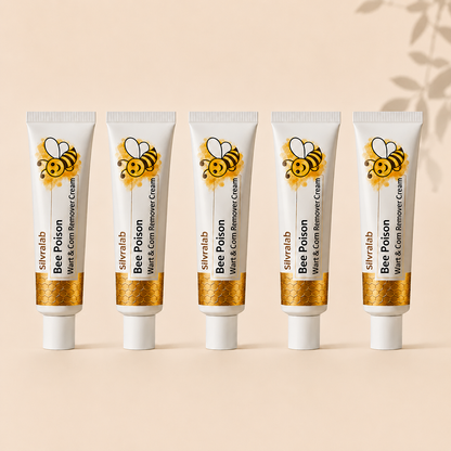 Silvralab Bee Poison Wart & Corn Remover Cream