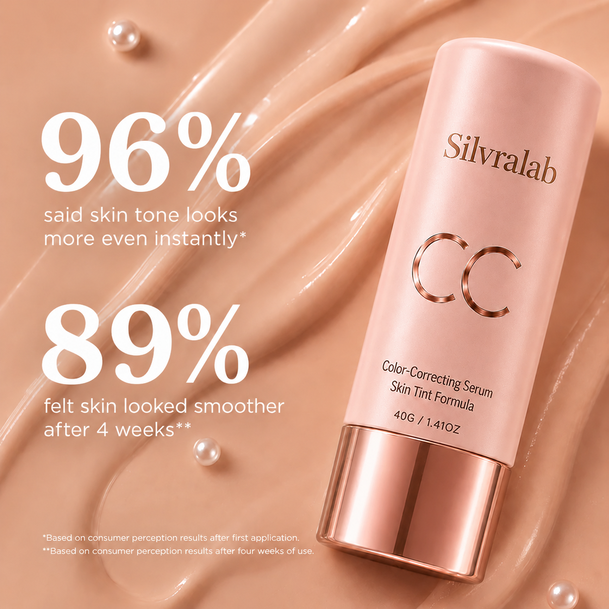 Last Day Buy1 Get 1 Free❤️  Silvralab Skin-PerfectingCC Serum-Cream