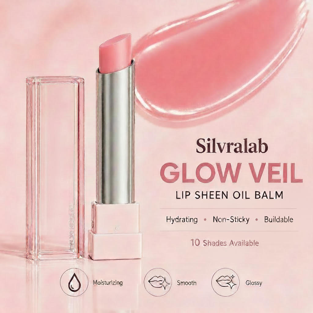 🔥Last Day Buy 1 Get 1 Free|Tidypap GLOW VEIL LIP SHEEN OIL BALM