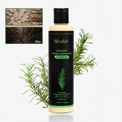 🔥LAST DAY 50% OFF - Silvralab Organic Rosemary Hair Growth Shampoo