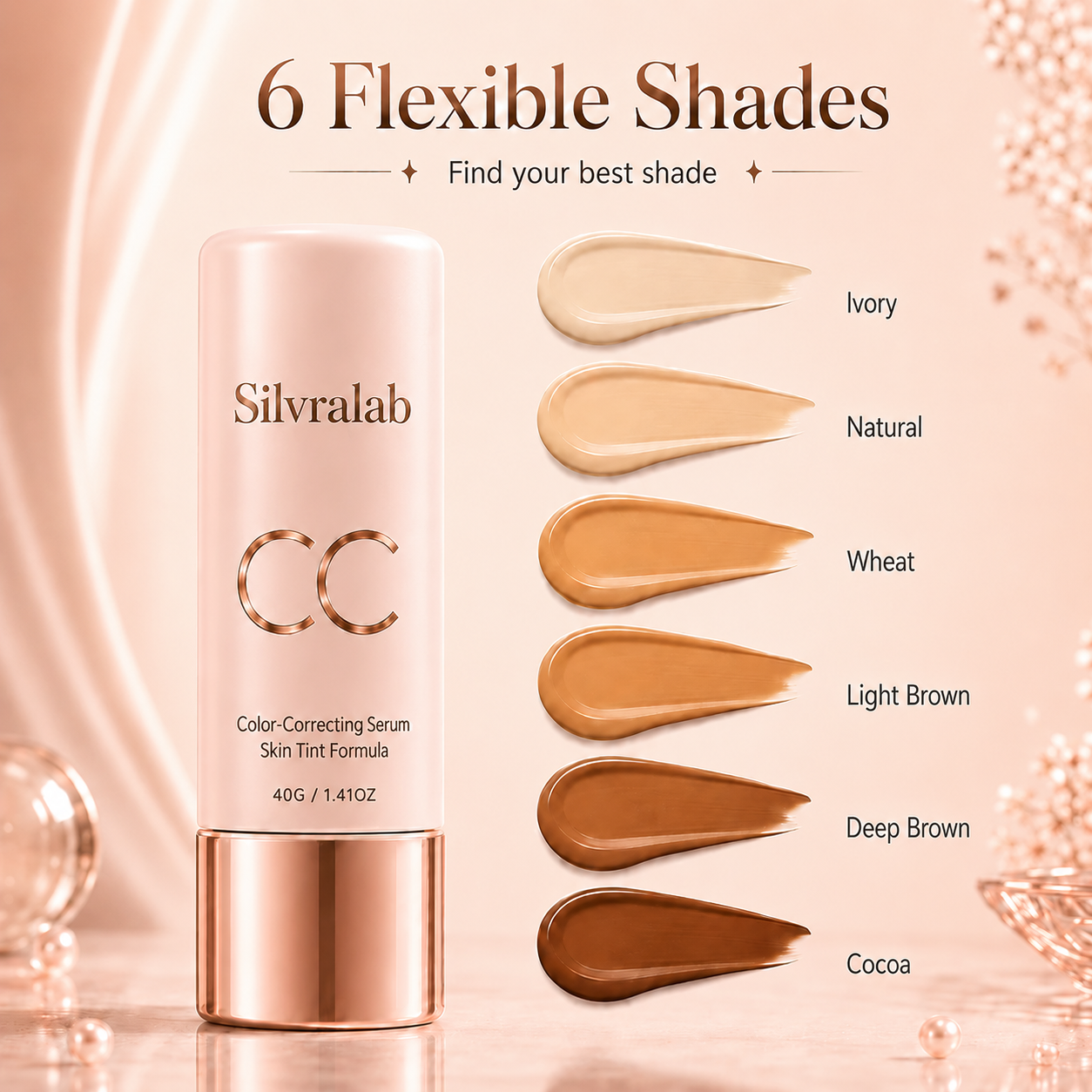 Last Day Buy1 Get 1 Free❤️  Silvralab Skin-PerfectingCC Serum-Cream