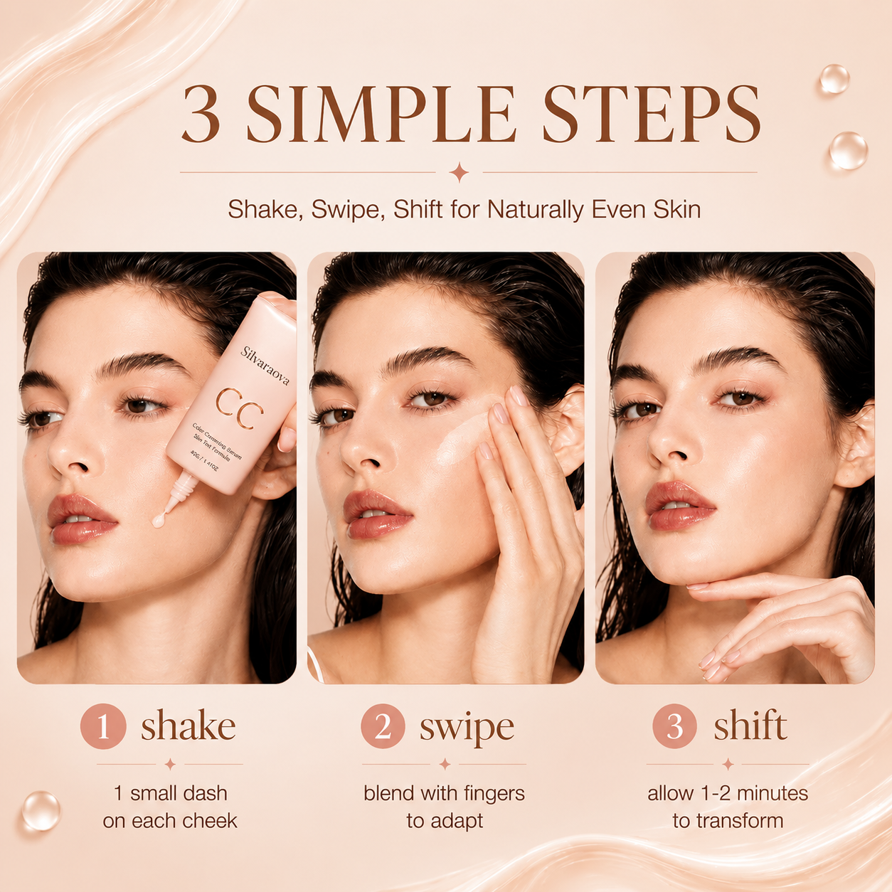 Last Day Buy1 Get 1 Free❤️  Silvralab Skin-PerfectingCC Serum-Cream