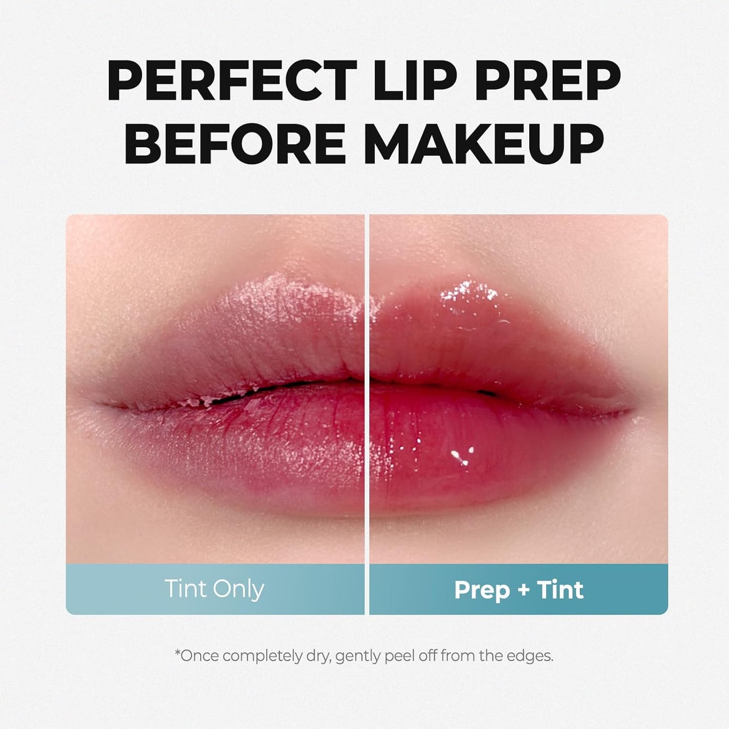 MUWIX Soothing Prep Lip Mask | Gentle Peel-Off Lip Mask for Dead Skin & Flakes