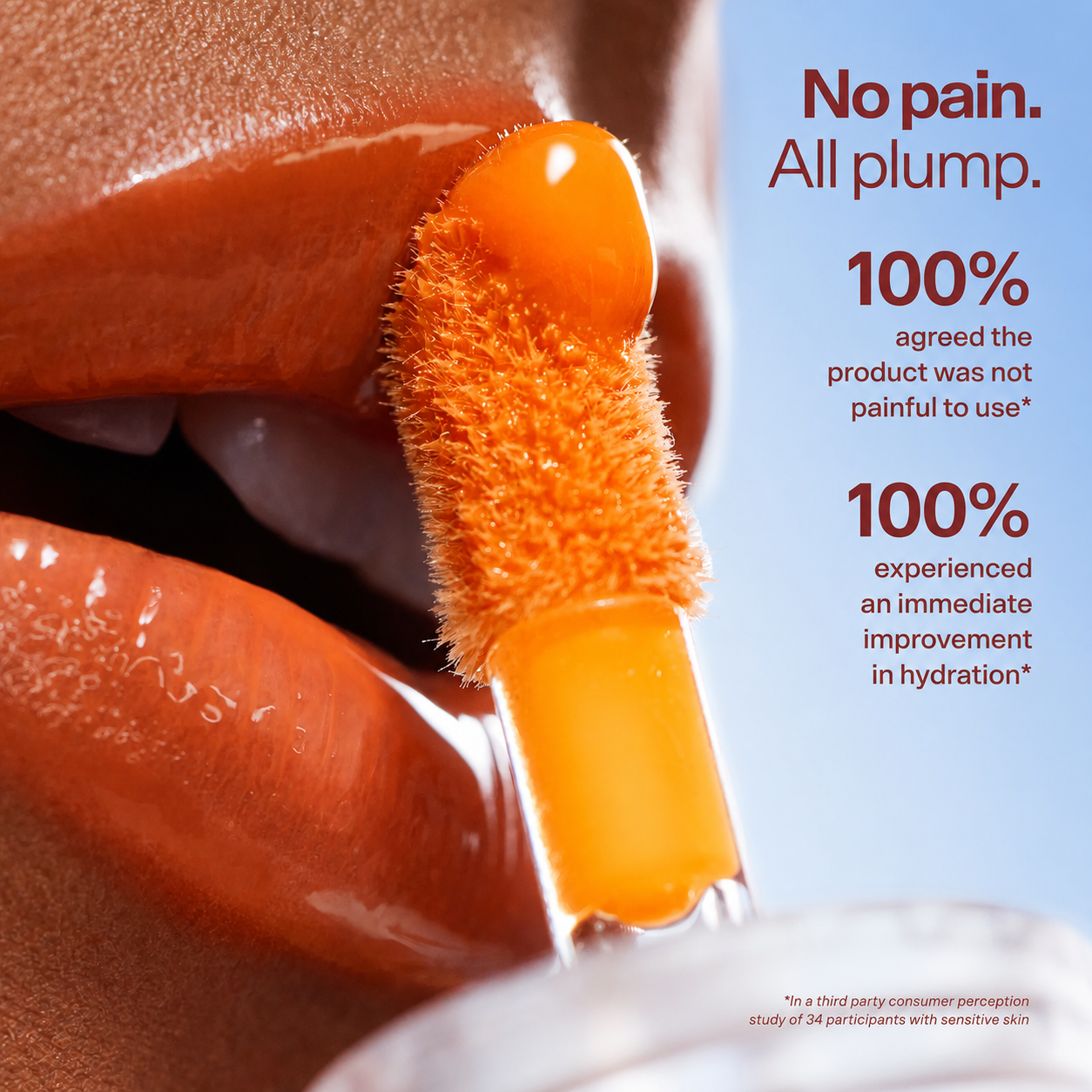 Silvralab Edible Spicy Lip Plumper - Fuller-Looking Lip Plumper Gloss