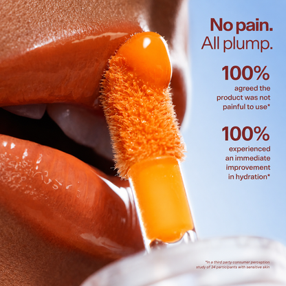 Silvralab Edible Spicy Lip Plumper - Fuller-Looking Lip Plumper Gloss