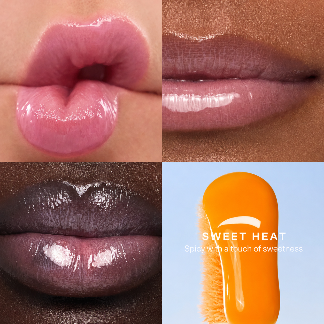 Silvralab Edible Spicy Lip Plumper - Fuller-Looking Lip Plumper Gloss