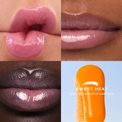 Silvralab Edible Spicy Lip Plumper - Fuller-Looking Lip Plumper Gloss