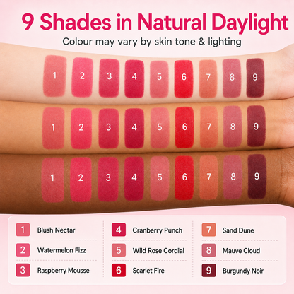 ⏰ LAST DAY ONLY! BOGO FREE 🎁 Silvralab 2-in-1 Velvet Matte Lip & Cheek Tint