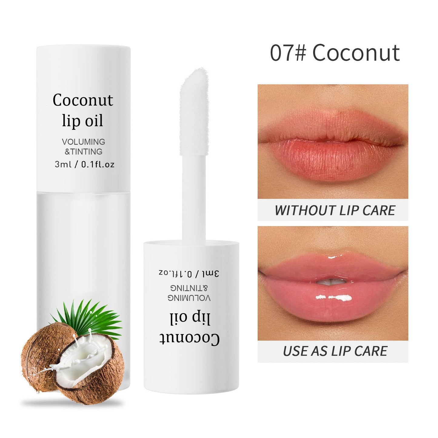 Last Day Buy 1 Get 1 Free Silvralab Apple Lip Oil Lip Stain｜Transfer-Proof Hydrating Plump Glossy Lip Tint, 7 Colors