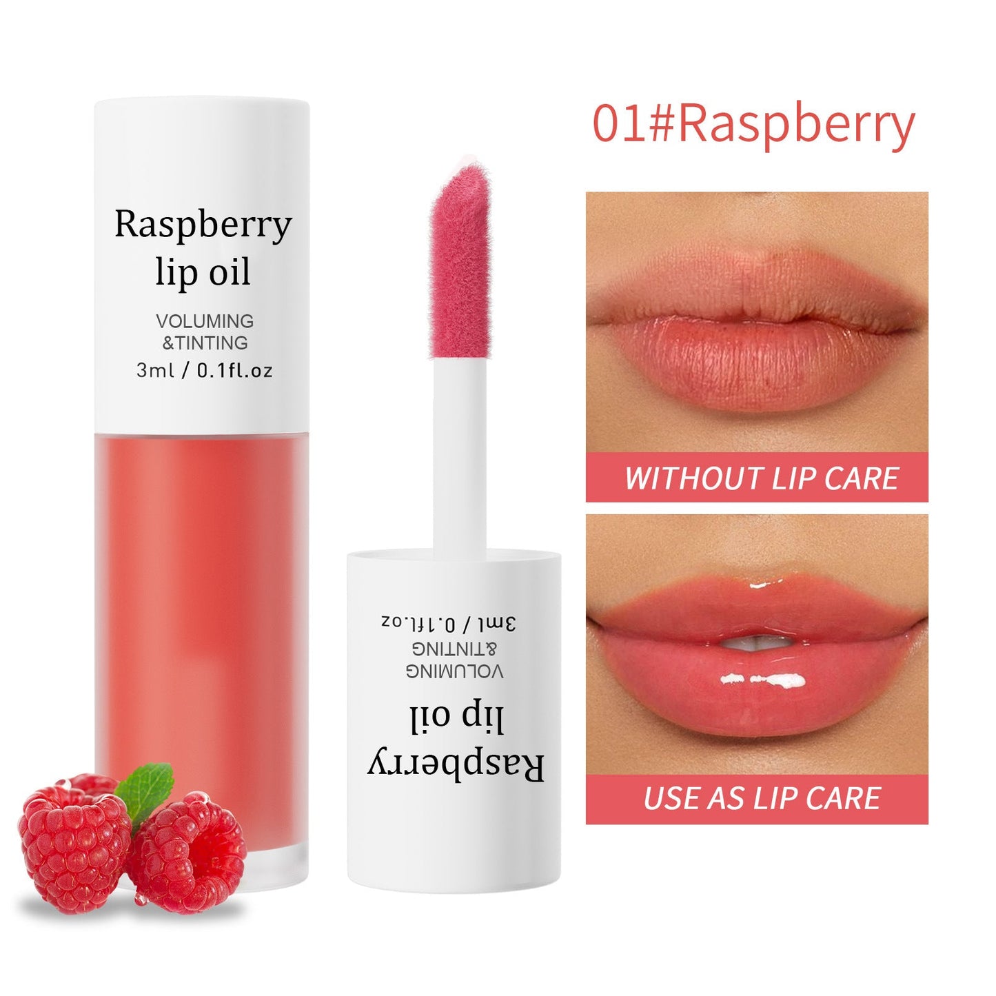 Last Day Buy 1 Get 1 Free Silvralab Apple Lip Oil Lip Stain｜Transfer-Proof Hydrating Plump Glossy Lip Tint, 7 Colors