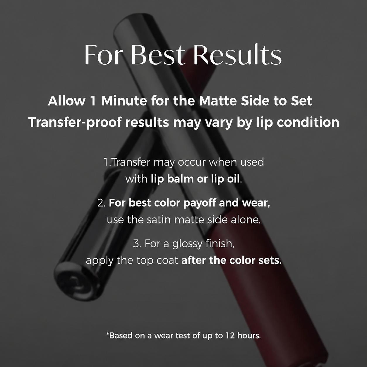 Silvralab Dual-Tone Dual-Ended Liquid Lipstick, Matte & Gloss Two-Tip Lip Color