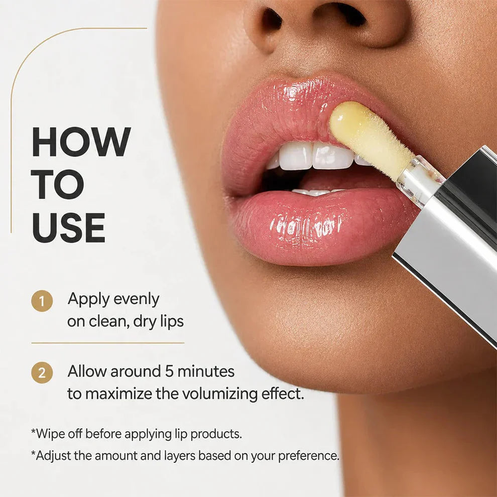 Silvralab Edible Spicy Lip Plumper - Fuller-Looking Lip Plumper Gloss