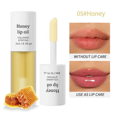 Last Day Buy 1 Get 1 Free Silvralab Apple Lip Oil Lip Stain｜Transfer-Proof Hydrating Plump Glossy Lip Tint, 7 Colors
