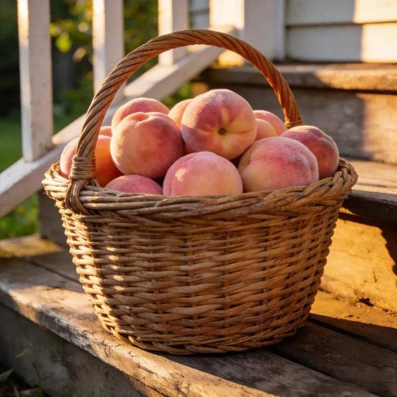 🔥 65K+ SOLD! 🌱 Silvralab Grow Your Own Fruit Garden – Honey Red Peach Tree & Unique Pink Blueberry Seeds