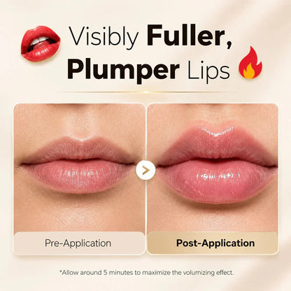Silvralab Edible Spicy Lip Plumper - Fuller-Looking Lip Plumper Gloss